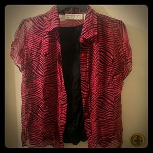 🎀 Dress Barn Small VTG Blouse